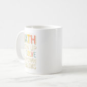 Mug Chère croissance mathématique Résoudre vos propres (Devant gauche)