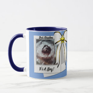 Mug Chère Grandma Blue / White Faire-part Coffee Cup