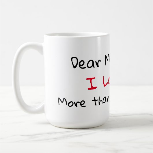 Mug Chère maman (Gauche)