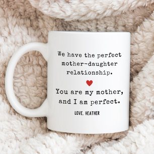 Mug Chère maman Funny Parfait Mère Jour Cadeau