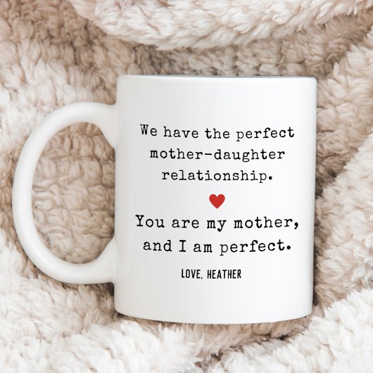 Mug Chère maman Funny Parfait Mère Jour Cadeau