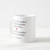 Mug Chère maman Funny Parfait Mère Jour Cadeau (Devant gauche)