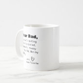 Mug Chère maman merci d'avoir supporté mon cof frère (Devant gauche)