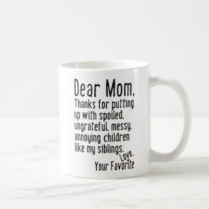 Mug Chère maman [Version des frères et soeurs]