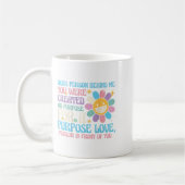 Mug Chère Personne Derrière Moi, Vous Avez Été Dit Sur (Gauche)