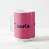 Mug Cherie (Devant gauche)