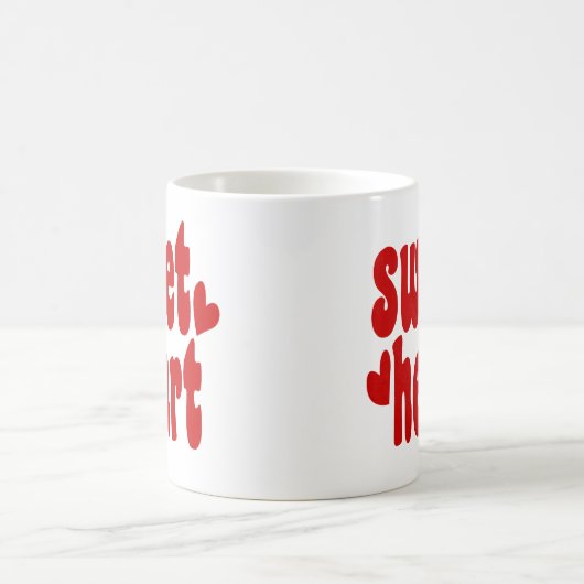 Mug Chérie moderne Red Valentine's Day (Centre)
