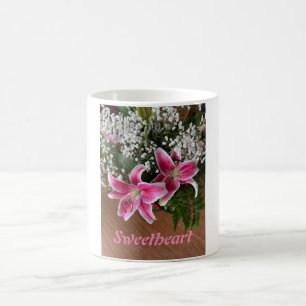 Mug Chérie, Stargazer Lilies