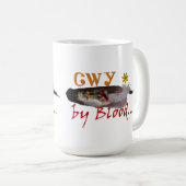 Mug Cherokee étoile sept points par conception sanguin (Devant droit)