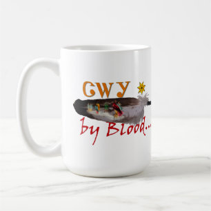 Mug Cherokee étoile sept points par conception sanguin