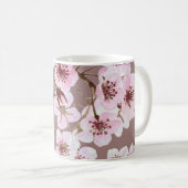 Mug Cherry Blossom Branches Motif aquarelle (Devant droit)