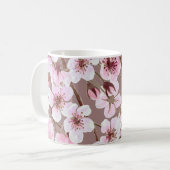 Mug Cherry Blossom Branches Motif aquarelle (Devant gauche)