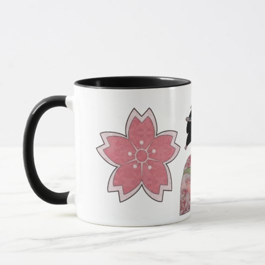 Mug Cherry Blossom Geisha (Gauche)