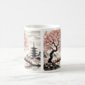 Mug Cherry Blossom Japon Art (Centre)