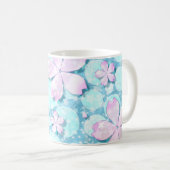 Mug Cherry Blossom Japonais Kawaii Pond (Devant droit)