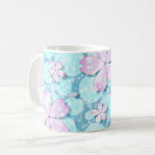 Mug Cherry Blossom Japonais Kawaii Pond (Devant gauche)
