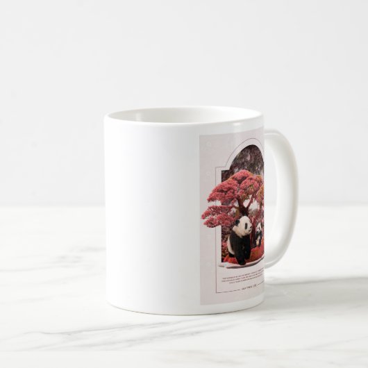 Mug Cherry Blossom Panda (Devant droit)