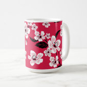 MUG CHERRY BLOSSOM - SAKURA (ROUGE) (Devant droit)