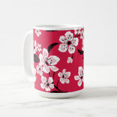 MUG CHERRY BLOSSOM - SAKURA (ROUGE) (Devant gauche)