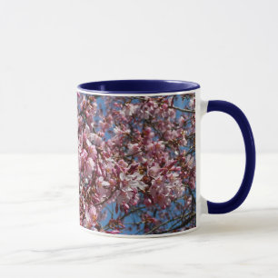 Mug Cherry Blossoms et Blue Sky Spring Floral