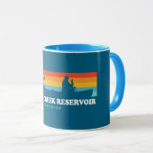 Mug Cherry Creek Réservoir Colorado Canoe (Devant droit)