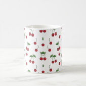 Mug Cherry Fruit Repeat Pattern Design (Centre)