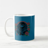 Mug Cherry Pekingese Blossoms Floral Dog Japanese Laug (Gauche)