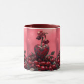 Mug Cherry Steampunk Valentine (Centre)