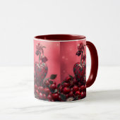 Mug Cherry Steampunk Valentine (Devant droit)