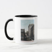 Mug Cherry Street Scène avec Alaska Bldg (Gauche)