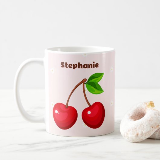 Mug Cherry Sweet Anniversaire (Avec donut)