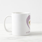 Mug Chers cookies Père Noël Apportez des jouets Coeurs (Gauche)