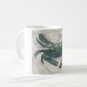 Mug Chesapeake Bay Crabe Bleu Musique (Devant gauche)