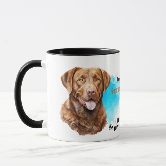 Mug Chesapeake Bay Retriever Dog Loyal Friend (Gauche)