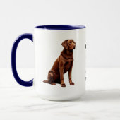 Mug Chesapeake Bay Retriever Love MY Chessie (Gauche)