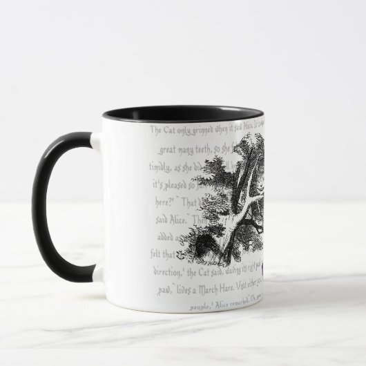 Mug Cheshire Cat (Gauche)