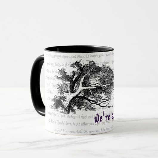 Mug Cheshire Cat (Devant gauche)