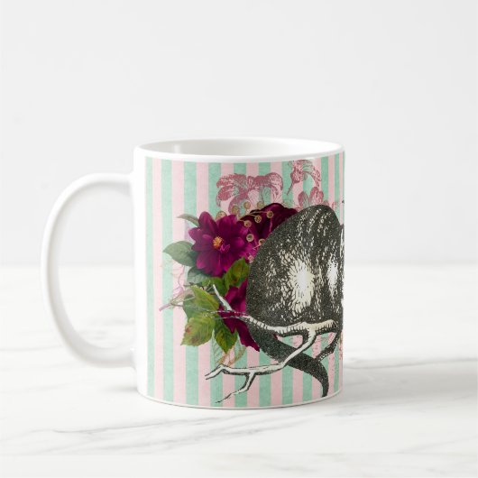 Mug Cheshire Cat Collage (Gauche)