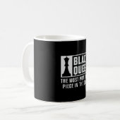 Mug Chess Black Queen Chess Board Checkmate Board Cade (Devant gauche)
