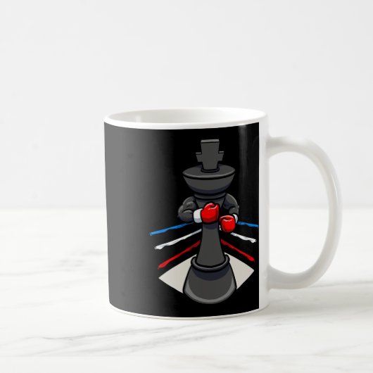 Mug Chess Boxer Gants de boxe King (Droite)