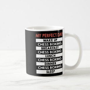 Mug Chess Boxing My Parfait Joueur Jour Joueur Jour Ro