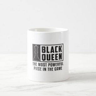 Mug Chess Chess Board Black Queen Checkmate Board Cade