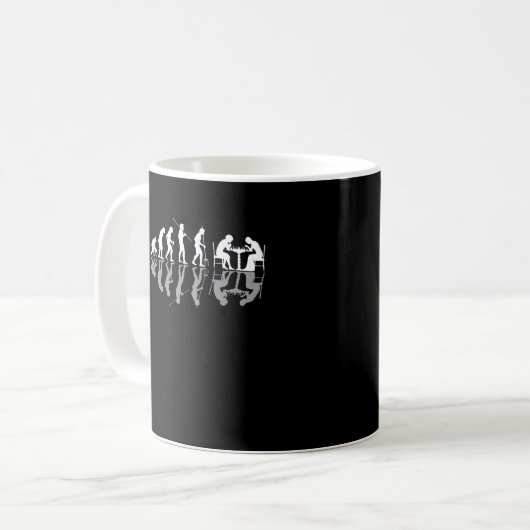 Mug Chess Evolution Chessboard Lover Chess Gamer (Devant gauche)