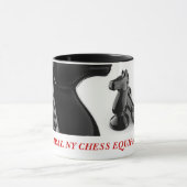 Mug chess__knight_rook, ÉQUIPEMENT CENTRAL d'ÉCHECS de (Centre)