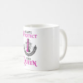 Mug Chess Queen Chess Board Checkmate Board Drôle cade (Devant droit)