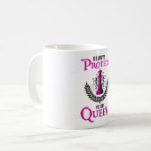 Mug Chess Queen Chess Board Checkmate Board Drôle cade (Devant gauche)