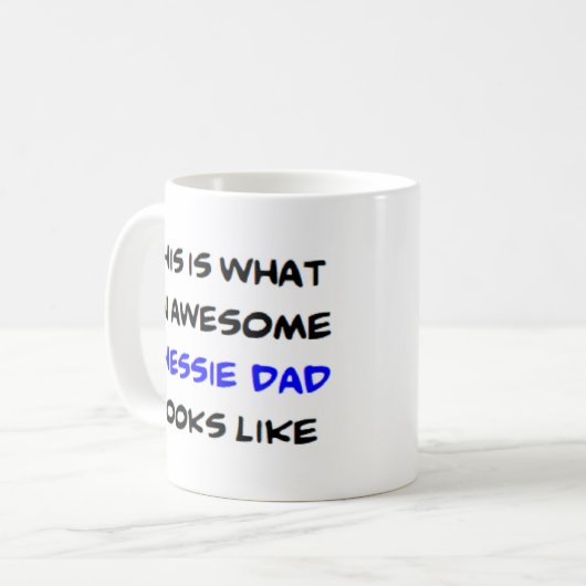 Mug chessie papa, génial (Devant gauche)