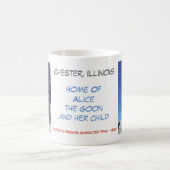 Mug Chester, l'Illinois - à la maison d'Alice le (Centre)