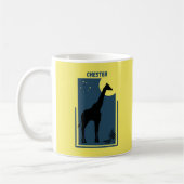Mug Chester Zoo Grande-Bretagne Vintage Giraffe (Gauche)