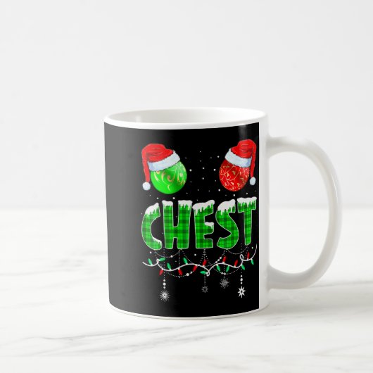 Mug Chestnuts Matching Family Funny Chest Nuts Christm (Droite)